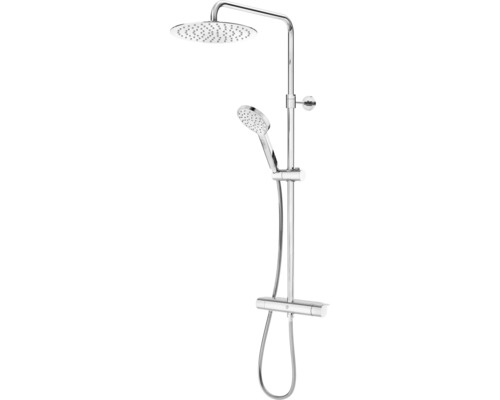 Takduschset GUSTAVSBERG Estetic round krom GB41208430 Takduschset GUSTAVSBERG Estetic round krom GB41208430