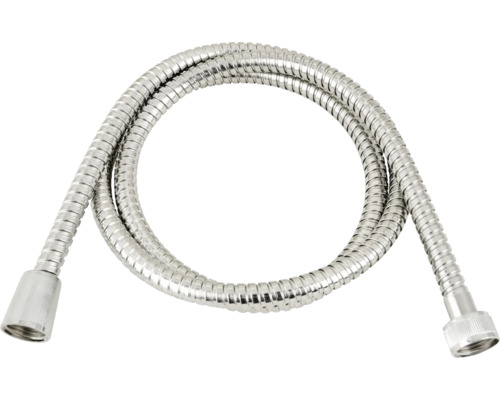 Flexibel duschslang av metall med anslutningsstycken