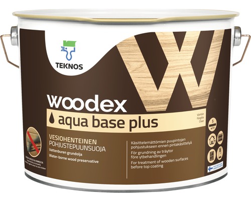 Alkydgrundolja TEKNOS PT8 Woodex Aqua Base Plus 10L