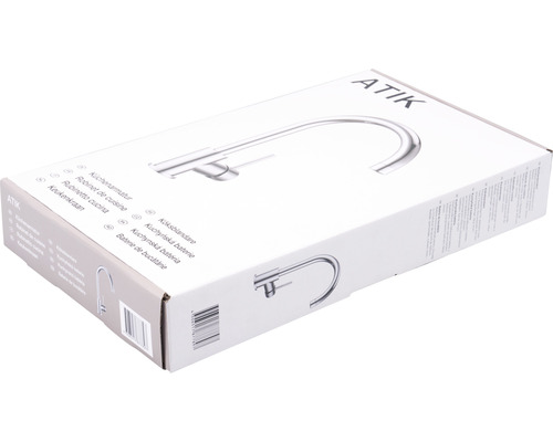 ATIK Köksblandare i produktförpackning