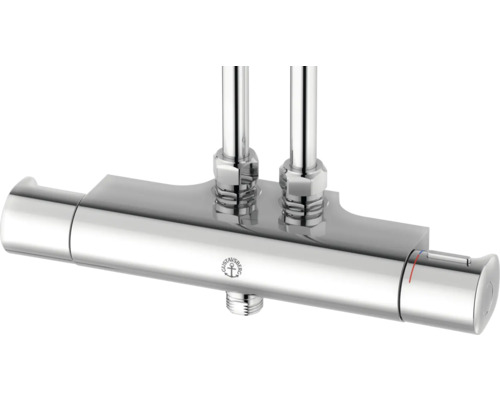 Duschblandare GUSTAVSBERG Atlantic med termostat krom 40 mm c/c GB41201404