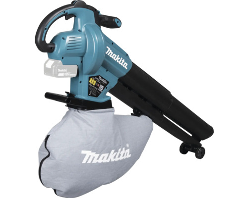 Makita batteridriven lövsug med uppsamlingssäck