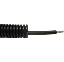 Elektrisk kabel med korrugerat rör