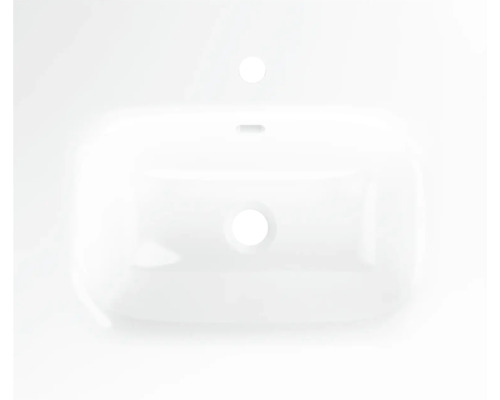 Tvättställ i sanitetskeramik, ovanifrån