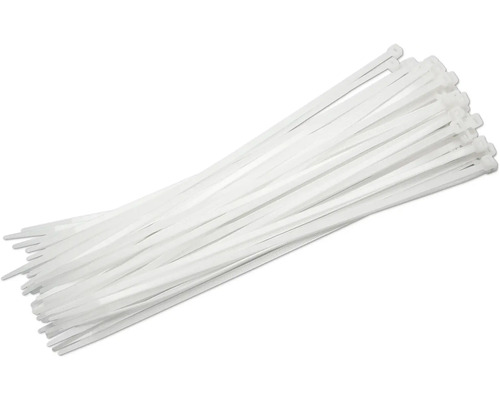 Paket med vita buntband