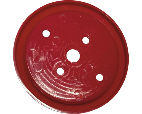 Rund plastkåpa med flera hål