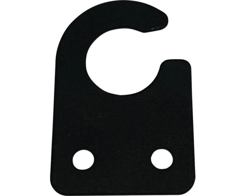 Slanghållare med två hål för fastsättning