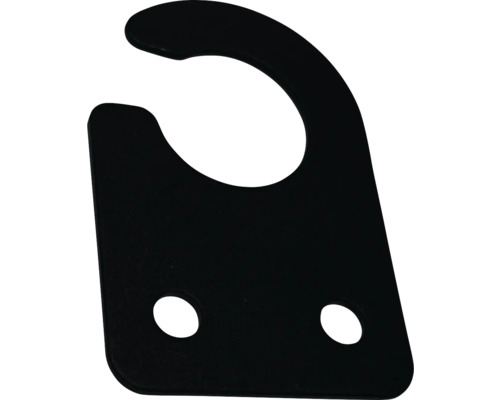 Slanghållare med två fästhål