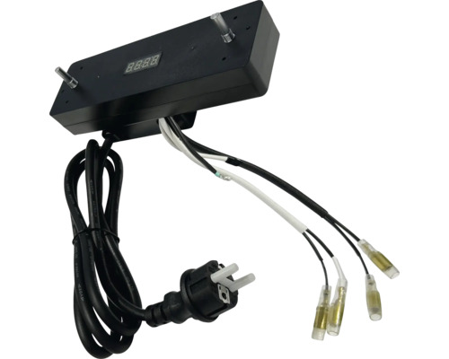 Elektronisk styrning med digital display och kabel