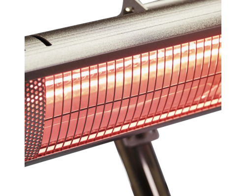 Närbild av en värmelampa