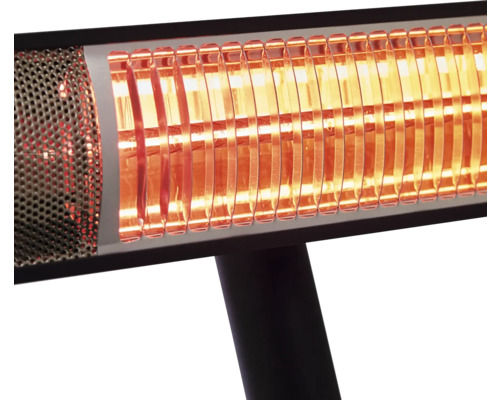 Närbild av en värmelampa