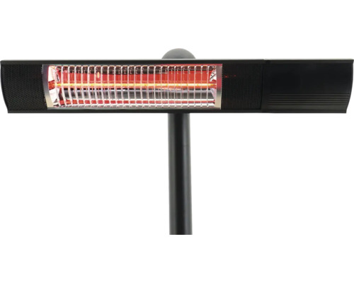 Värmelampa med stativ för utomhusbruk