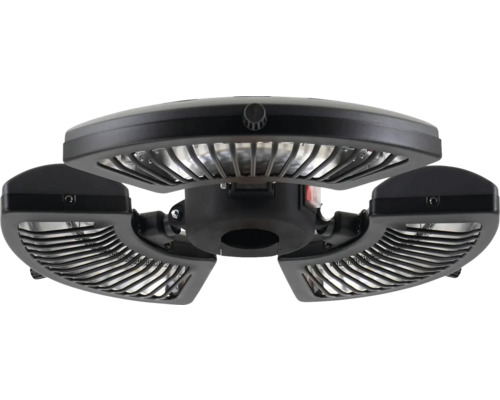 Taklampa med tre belysningsarmar