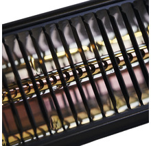 Terrassvärmare HEAT1 ECO plus-line 2000W svart