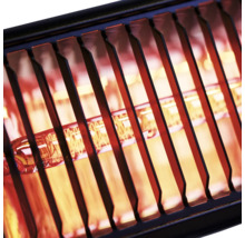Terrassvärmare HEAT1 ECO plus-line 2000W svart