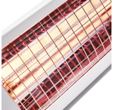 Detaljbild av en värmare med värmespiral