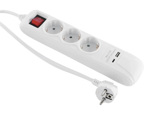 Grenuttag med USB A/C