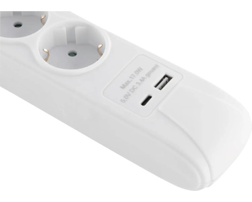 Grenuttag med USB-port