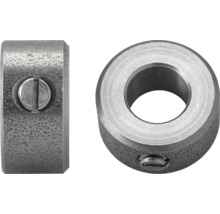 Metallisk axelring med ställskruv