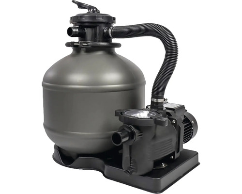Sandfilterpump 11m³/h med rörkoppling Sandfilterpump 11m³/h med rörkoppling