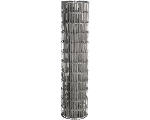 Villastängsel HORTUS maska 5x10cm 1x25m galvaniserat Rullstängsel av metall