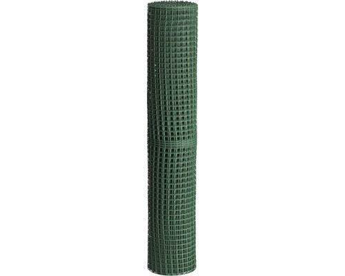 Villastängsel HORTUS plast maska 1,8x2cm 1x2,5m grön En rulle grön stängselnät för trädgården.
