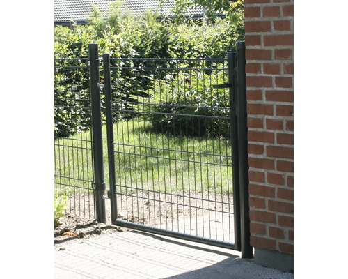 Trädgårdsgrind av trådnät