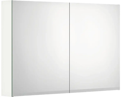 Spegelskåp med belysning GUSTAVSBERG Artic vit 100 cm LED IP44 GB71ACMC10TM Spegelskåp med två dörrar för badrummet