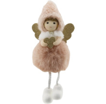 Dekorativ ängeldocka med hjärta