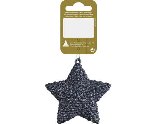 Glittrande stjärna som julgransdekoration