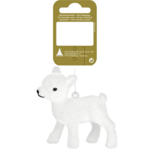 Vit dekorativ hjort med hängare