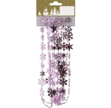 Girland med snöflingor för dekoration