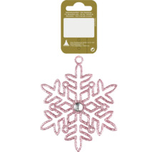 Snöflinga som dekorationsartikel med hängare