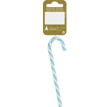 Blåvit polkagris som dekoration