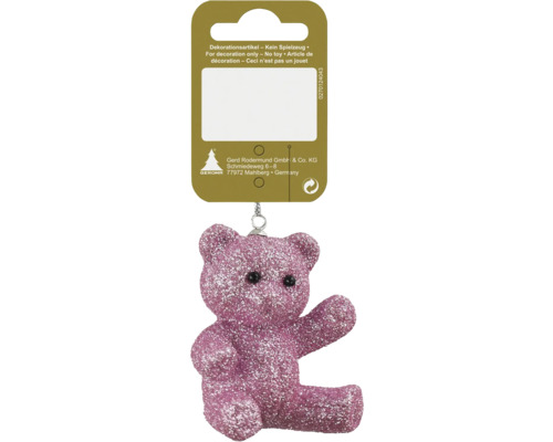 Dekorativ glitternalle att hänga upp