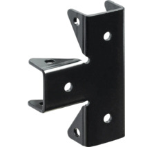 T-förbindare HETTICH för 18-19mm 44x68x15mm stål svart