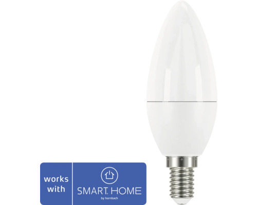 Kronljus FLAIR Viyu LED E14 470lm dimbar RGB Kronljus FLAIR Viyu LED E14 470lm dimbar RGB