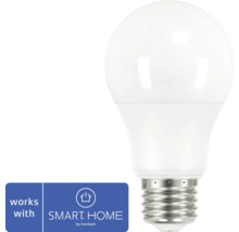 Smart LED-lampa med E27-sockel och Smart Home-logotyp