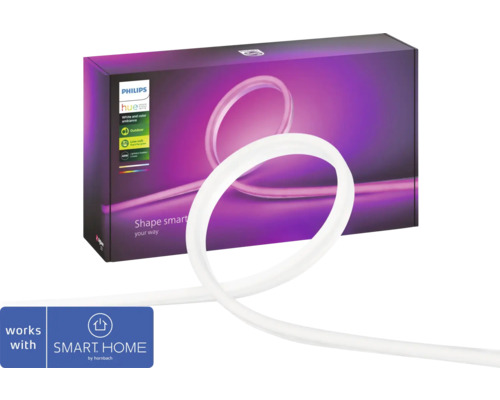 Lightstrip PHILIPS Hue Outdoor White & Color Ambiance 37,5W IP67 5m - kompatibel med SMART HOME by hornbach Lightstrip PHILIPS Hue Outdoor White & Color Ambiance 37,5W IP67 5m - kompatibel med SMART HOME by hornbach