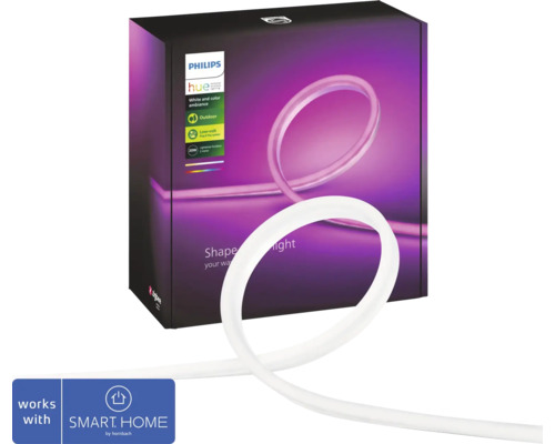 Lightstrip PHILIPS Hue Outdoor White & Color Ambiance 19W IP67 2m - kompatibel med SMART HOME by hornbach Lightstrip PHILIPS Hue Outdoor White & Color Ambiance 19W IP67 2m - kompatibel med SMART HOME by hornbach