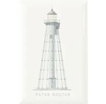 Illustration av en fyr med inskriptionen Pater Noster