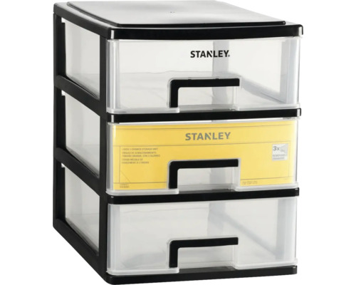 Förvaringslåda STANLEY 217x190x151mm med 3 lådor