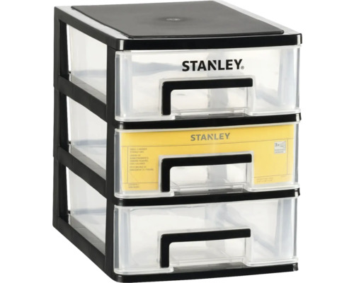 Förvaringslåda STANLEY 360x350x265mm med 3 lådor