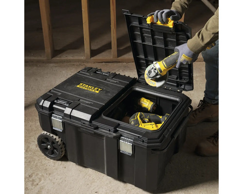 Stanley Fatmax verktygslåda med hjul och verktyg