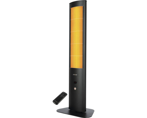 Stående värmare med fjärrkontroll