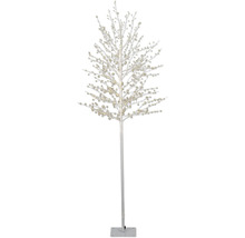 Dekorativ LED-träd med gyllene kulor för inomhusbruk