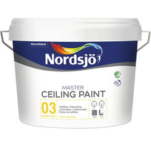 Takfärg NORDSJÖ Master Ceiling 3 helmatt vit 2,5L-thumb-0 Takfärg NORDSJÖ Master Ceiling 3 helmatt vit 2,5L-thumb-0