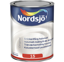 Snickerifärg NORDSJÖ Original halvmatt vit 1L-thumb-0