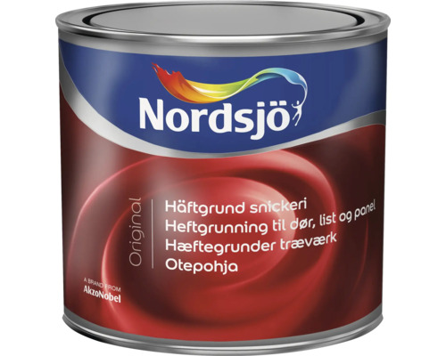 Snickerigrund NORDSJÖ Original vit 0,5L Nordsjö häftgrund i burk för trä, list och panel