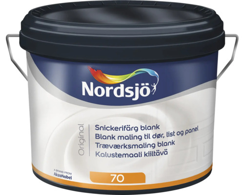 Snickerifärg NORDSJÖ Original blank vit 2,5L